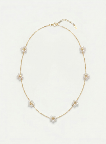 Colar Elegância Floral
