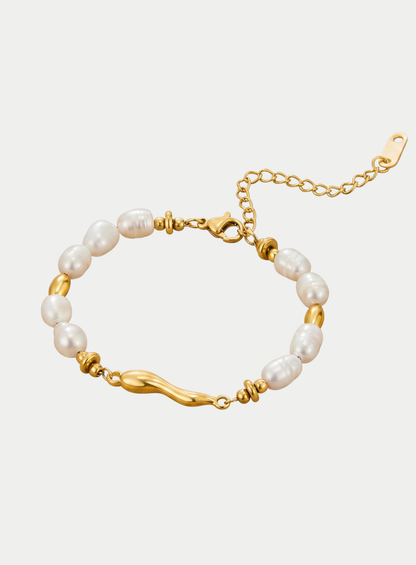 Pulseira Onda Dourada