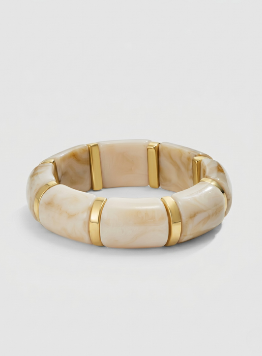 Pulseira Elegância Creme