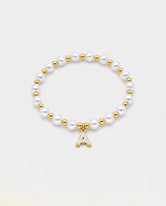 Pulseira Elegante com Inicial Personalizável