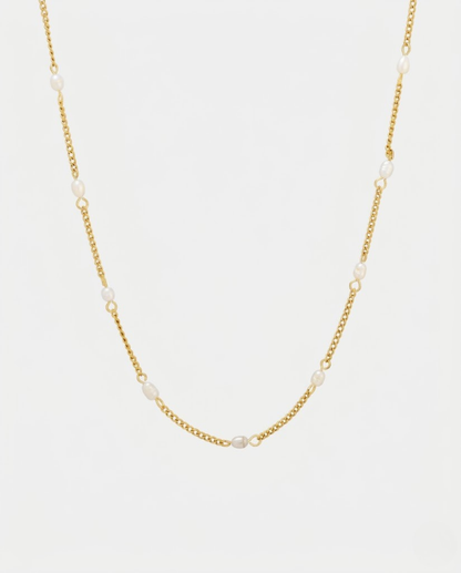 Colar de Pérolas Minimalista