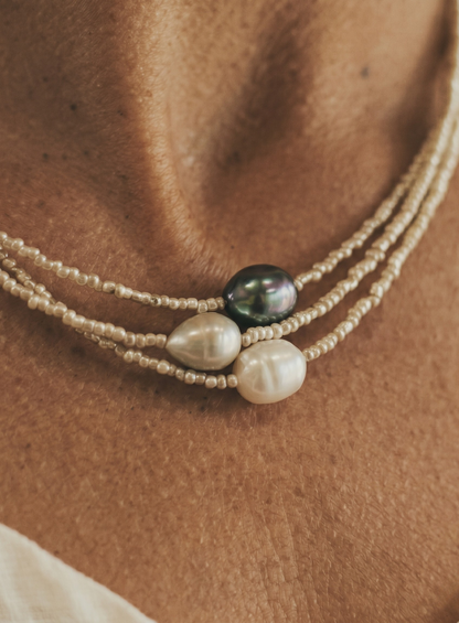 Conjunto de Colares Harmonia de Pérolas