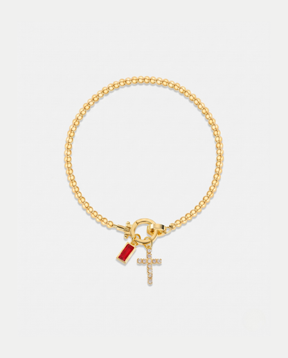Pulseira Fé e Brilho