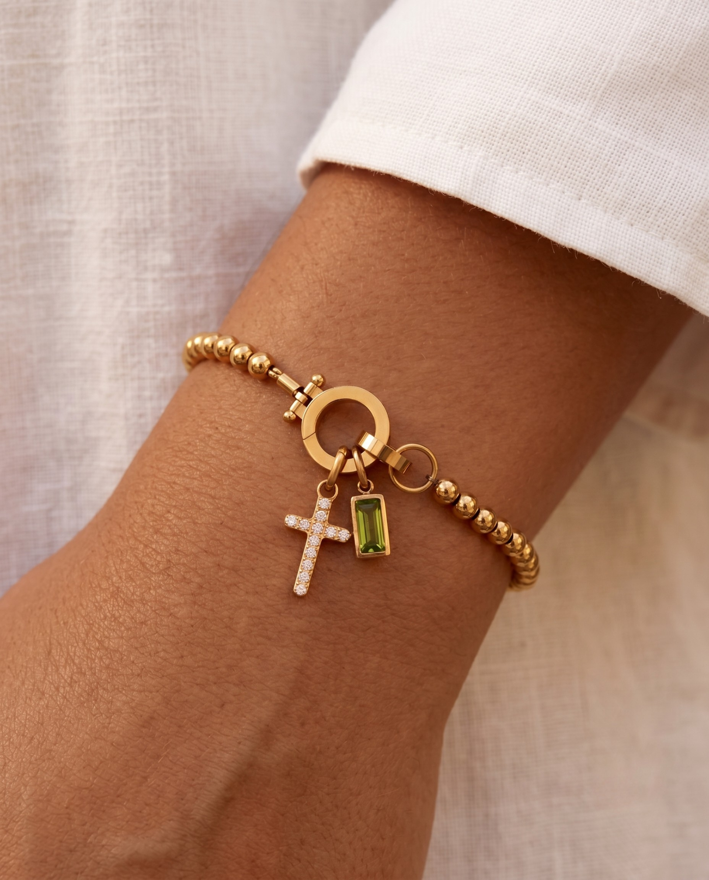 Pulseira Fé e Brilho
