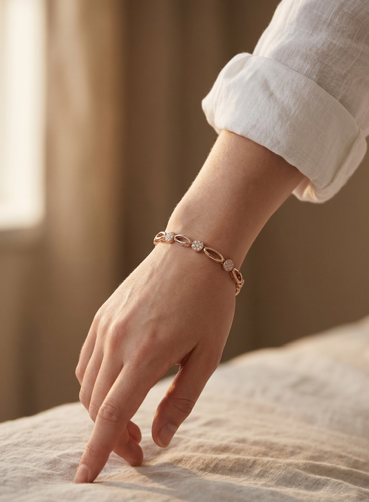 Pulseira Ritmo Dourado