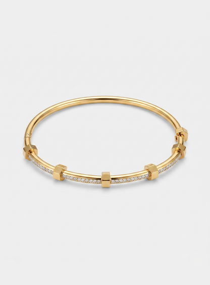 Pulseira Brilho Dourado